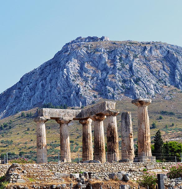 Ancient Corinth Apollo Temple